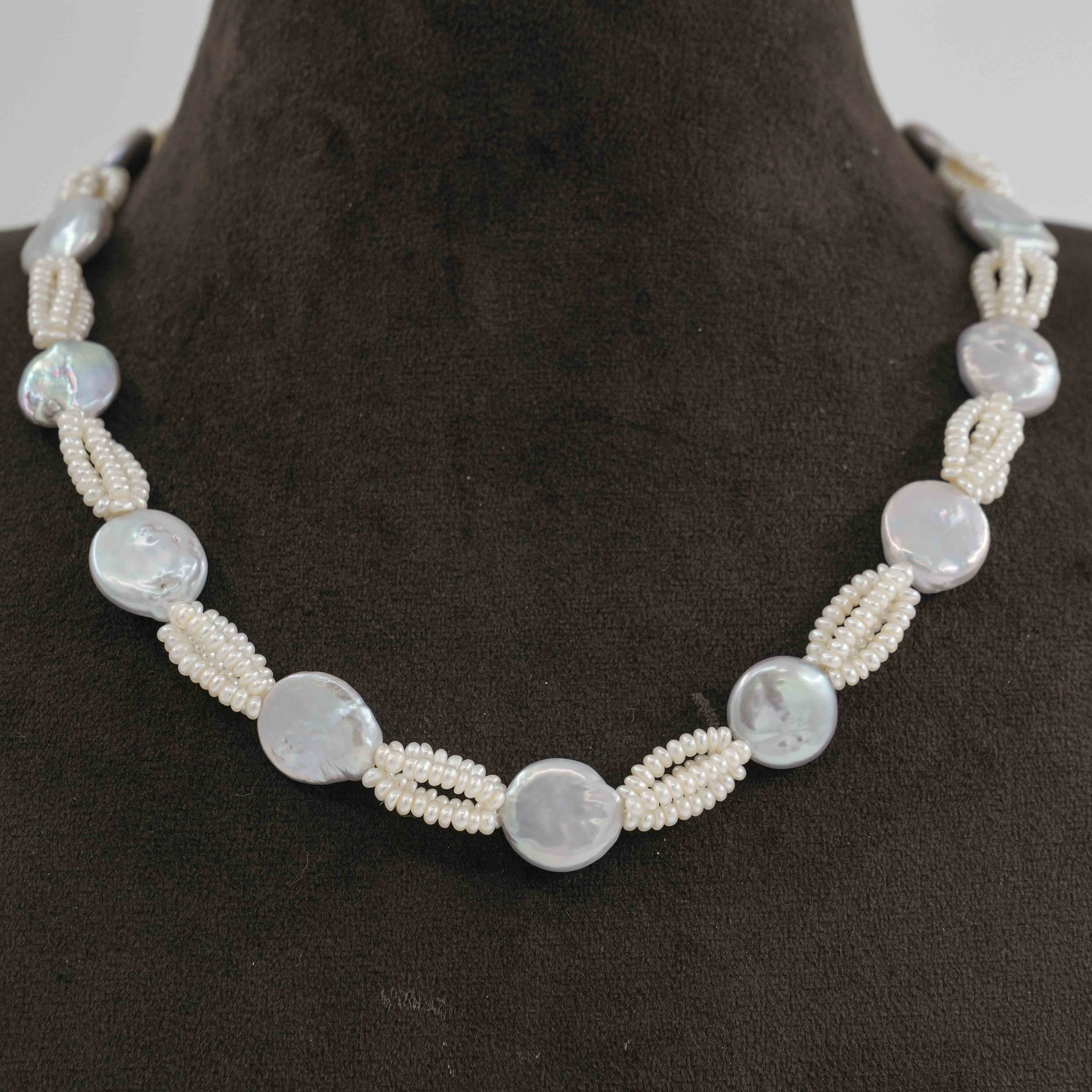 The Pearl Atelier by Kabra Pearls - Baroque Small Pearl Necklace